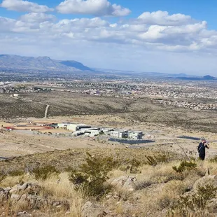 High school and elementary school view