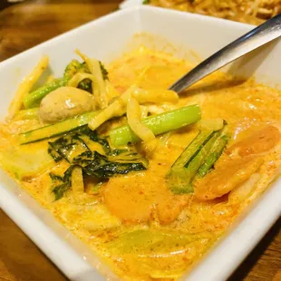 Panang Curry w/veggies