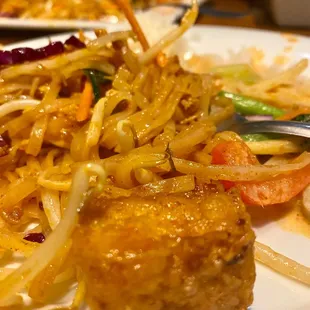 Fried Tofu &amp; Pad Thai