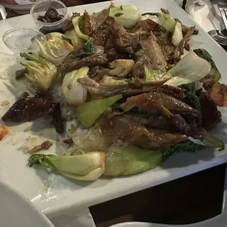 Roasted Duck over rice