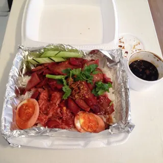 BBQ Pork over rice