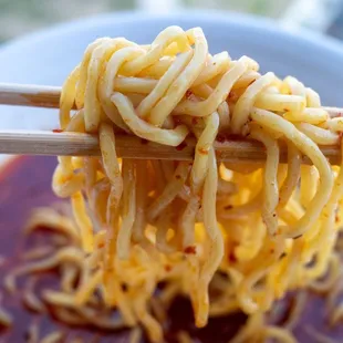 Spicy Toryumon Miso Ramen. I love noodles. :)