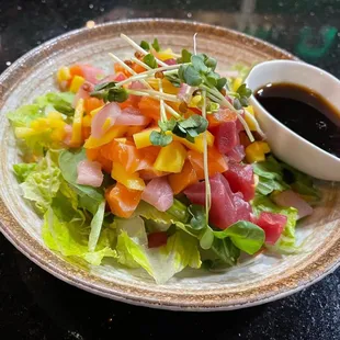 Sashimi salad
