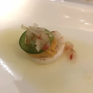 Uni Scallop Carpaccio