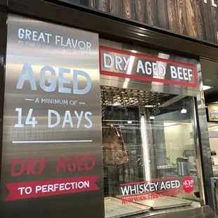 Dry aged beef