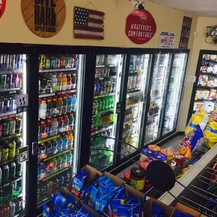 a view of a grocery store