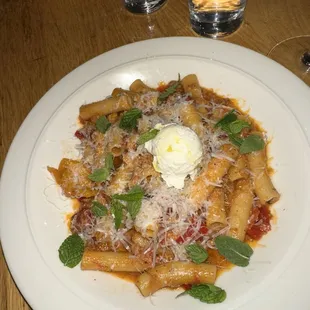 Spicy rigantoncini