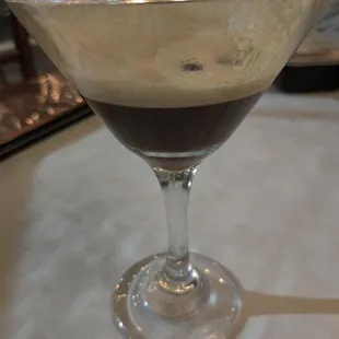 Delicious espresso martini