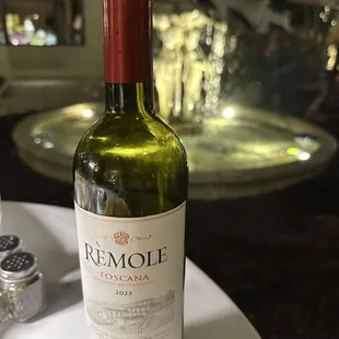Nice wine selection.