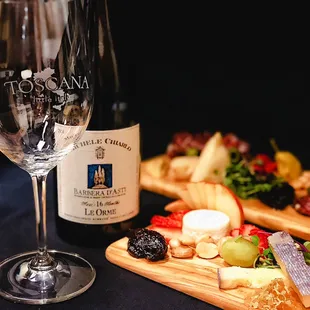 Charcuterie + wine = satisfaction:)