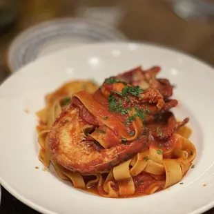 pasta dish, food, pasta