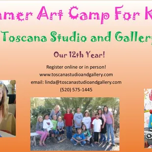 Summer Art Camp 2018! Registrations are coming in! Second Drawing Camp added!