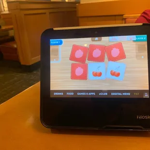 Order yourself and from your table. :)