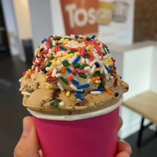 B3 with sprinkles
