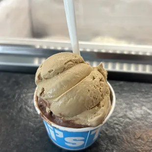 Espresso &amp; chocolate. 2 scoop small