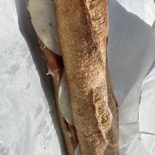 Prosciutto and Provolone Sandwich
