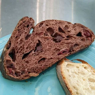 Sour Cherry, Maldon Salt, Chocolate Batard