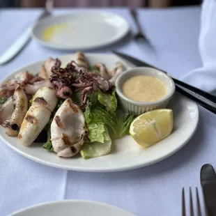 Calamari in Gratella