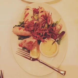 Calamari in Gratella
