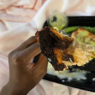 Burnt salmon so bad