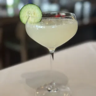 Cucumber Splash Cocktail