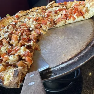 Chicken Bruschetta Pizza