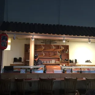 The sushi bar