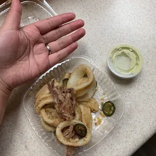 Jalapeno Fried Calamari