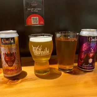Tasty Onibi beers
