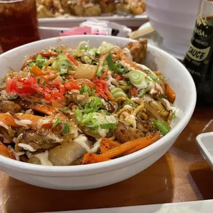 Chicken Yakisoba