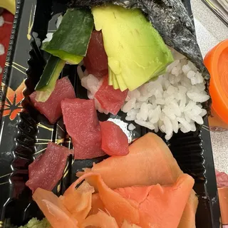 Super White Tuna Hand Roll