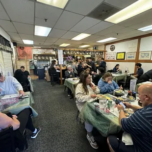 Full at 6:30pm, stretching the service