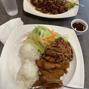 2. Chicken Teriyaki 10. Chicken Katsu A. General Chicken (Spicy)