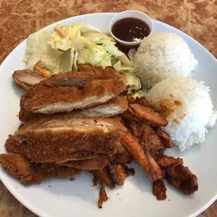 Combo Spicy Chicken &amp; Katsu