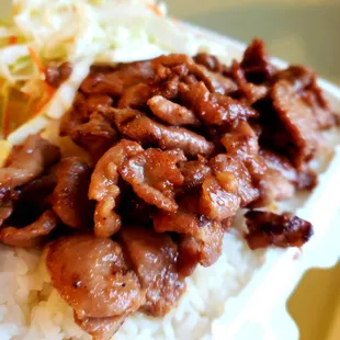 Pork teriyaki