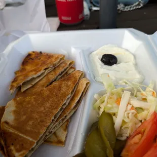 Toshka meal $17 (with fries)