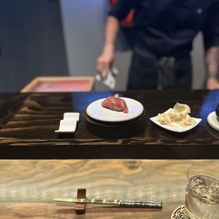 food, sushi and sashimi