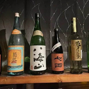 Sake tasting