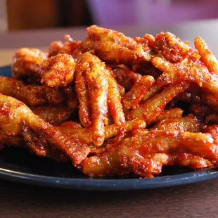 Spicy chicken feet