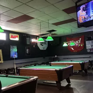 Pool tables