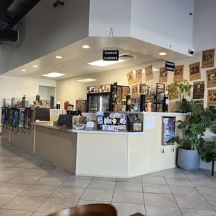 Order at the counter