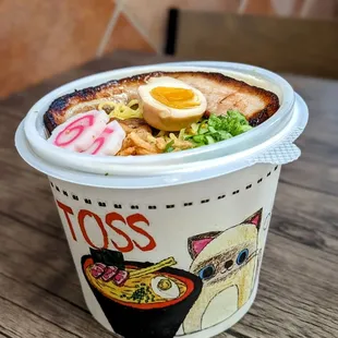 Spicy tonkotsu ramen