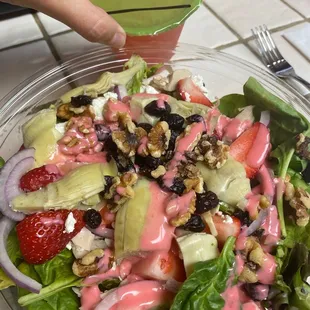 Strawberry Chicken Salad