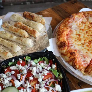 pizza, food