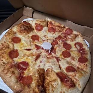 Pepperoni &amp; pineapple
