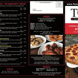 Check out our NEW menu! We offer vegan, vegetarian, and gluten-free menu options.