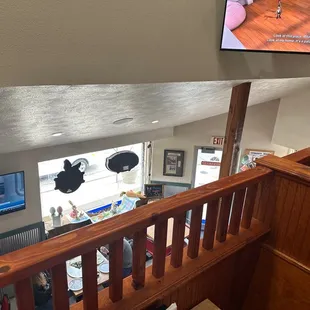 Second floor Looking down