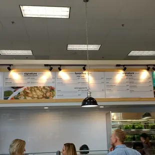 Menu view 1