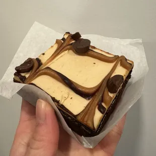 Peanut Butter Mousse Brownie