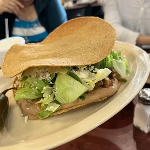 Asada tostada